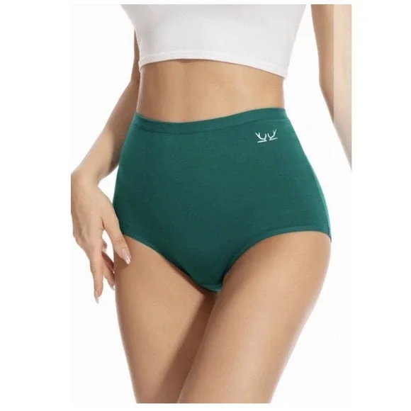 Puliou Womens Small Pack of 5 Underwear Cotton Blend NiP - Picture 1 of 5